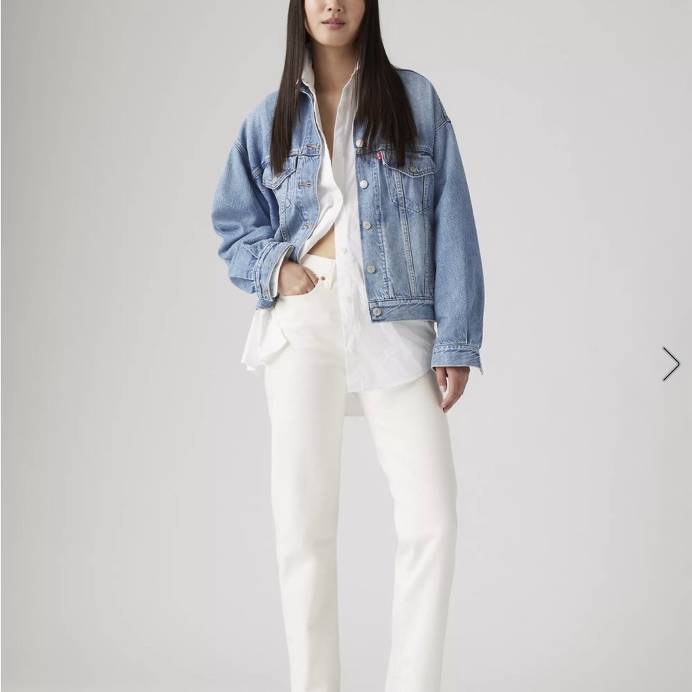 NWT Levi's button fly WEDGIE STRAIGHT ANKLE WOMEN'S JEAN